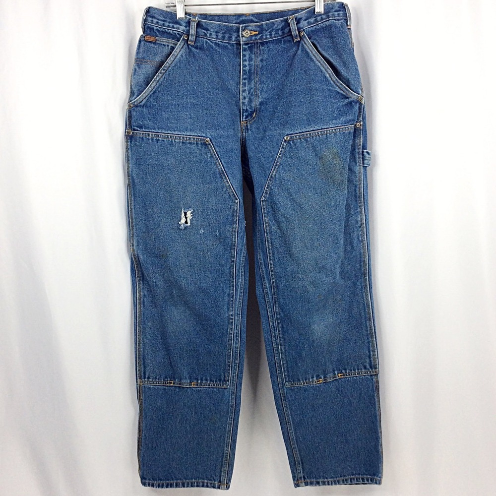Sorel Double Knee Heavy Duty Carpenter Jeans‎ Men's Size 34